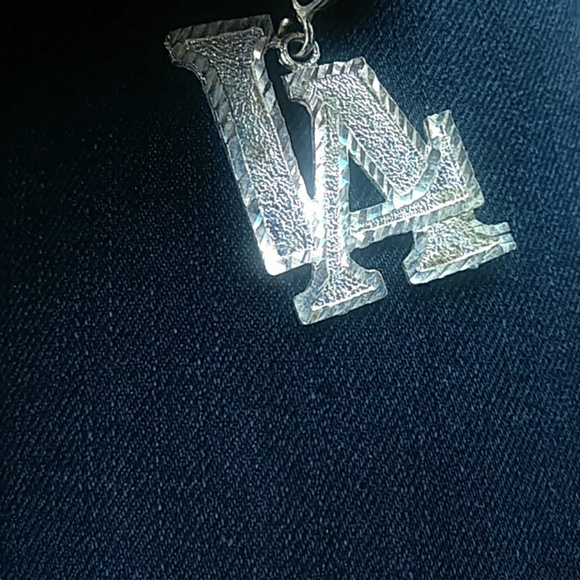 Real Silver L.A necklace pendant! - Picture 4 of 4